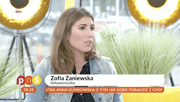 Zofia Zaniewska behawiorystka psów w pytaniu na śniadanie